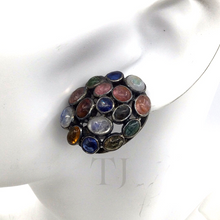 Cargar imagen en el visor de la galería, Multi-gemstones Set in Sterling Silver