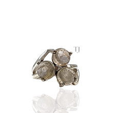 Cargar imagen en el visor de la galería, Rutilated Quartz Ring in Sterling Silver