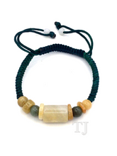 Load image into Gallery viewer, Burmese Jade adjustable bracelet