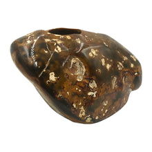 Load image into Gallery viewer, Side view of Agate Candle Holder