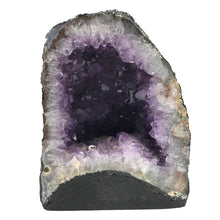 Load image into Gallery viewer, Front View of Amethyst Geode
