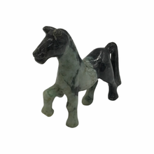 Load image into Gallery viewer, Hand-Carved Burmese Jade Pony Statue
