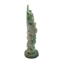 Load image into Gallery viewer, Hand-Carved Burmese Green Jade Quan Yin Statue