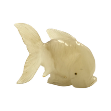 Загрузить изображение в средство просмотра галереи, Yellow Jade Fish Figurine