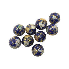 Load image into Gallery viewer, Mini Globe Lapis Charm