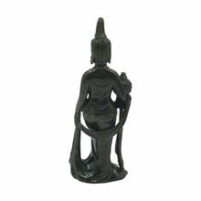 Load image into Gallery viewer, Hand-Carved Burmese Princess Jade Statue