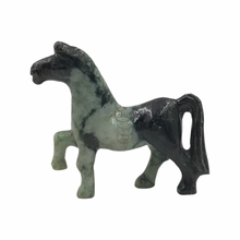 Load image into Gallery viewer, Hand-Carved Burmese Jade Pony Statue