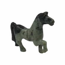 Load image into Gallery viewer, Hand-Carved Burmese Jade Pony Statue