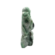 Загрузить изображение в средство просмотра галереи, Hand-Carved Burmese Jade Happy Buddha Statue