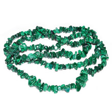 Load image into Gallery viewer, Malachite Chip Necklace