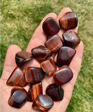 Load image into Gallery viewer, Red Tiger’s Eye Tumbled