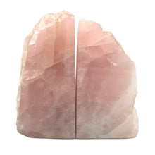 Load image into Gallery viewer, Rose Quartz Bookends