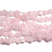 Load image into Gallery viewer, Rose Quartz Chip Necklace