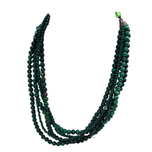 Load image into Gallery viewer, Malachite 5 layers Necklace