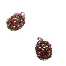 Load image into Gallery viewer, Carnelian Grape style pendant in sterling silver