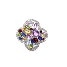 Load image into Gallery viewer, Multi gemstones Ring