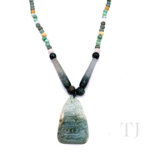 Cargar imagen en el visor de la galería, Burmese Jade Necklace with Pendant