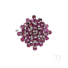 Загрузить изображение в средство просмотра галереи, Ruby Rhombus Ring in Sterling Silver