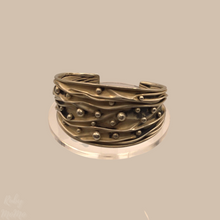 Load image into Gallery viewer, Sterling silver Bracelet in wavy shape