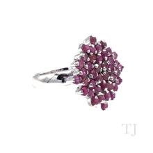 Загрузить изображение в средство просмотра галереи, Ruby Rhombus Ring in Sterling Silver