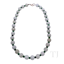 将图片加载到图库查看器,Burmese Jade Bead Necklace