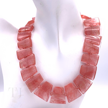 Load image into Gallery viewer, cherry quartz necklace