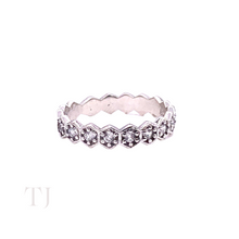 Загрузить изображение в средство просмотра галереи, Diamonique Band Ring