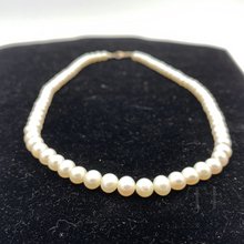 Load image into Gallery viewer, Cultural Freshwater Pearl Necklace in Sterling Silver (A quality)