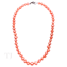 Load image into Gallery viewer, Freshwater Orange Pearl Necklace