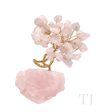 Cargar imagen en el visor de la galería, Rose Quartz Gemstone Small Tree with Base