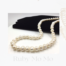 Загрузить изображение в средство просмотра галереи, Freshwater Pearl Long Necklace with Metal Heart