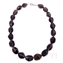 Cargar imagen en el visor de la galería, Smoky Quartz Stone Necklace