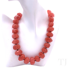 Load image into Gallery viewer, 18 inches Cherry Quartz Stone Necklace