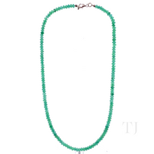 Загрузить изображение в средство просмотра галереи, Aventurine faceted chip necklace with sterling silver lobster clasp
