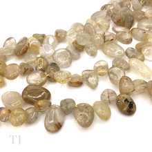 Load image into Gallery viewer, Rutilated Quartz Chip Necklace in Sterling Silver