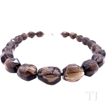 Cargar imagen en el visor de la galería, Smoky Quartz Stone Necklace
