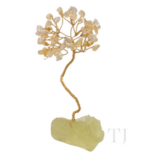 将图片加载到图库查看器,Citrine gemstone tree with citrine base small