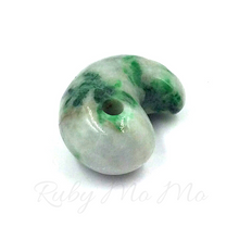 Load image into Gallery viewer, Ying and Yang hand-carved burmese jade