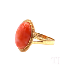 Load image into Gallery viewer, Italian Salmon Coral Jewelry Set