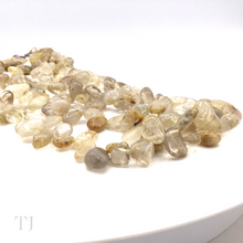 Load image into Gallery viewer, Rutilated Quartz Chip Necklace in Sterling Silver