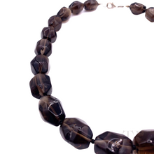 Cargar imagen en el visor de la galería, Smoky Quartz Stone Necklace