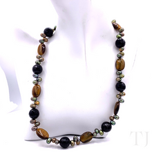 Load image into Gallery viewer, Multi-Gemstone Necklace with lobster clasp