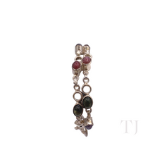 Load image into Gallery viewer, Multi-colored Tourmaline Bracelet in Sterling Silver
