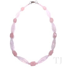Load image into Gallery viewer, Rose Quartz Stone Necklace