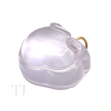 Load image into Gallery viewer, Natural Burmese White Jade Pendant in 14k Gold