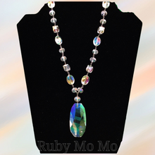 Load image into Gallery viewer, Quartz Crystal Necklace in Sterling Silver