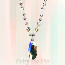 Load image into Gallery viewer, Quartz Crystal Necklace in Sterling Silver