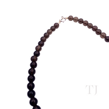 Load image into Gallery viewer, Smoky Quartz Bead Necklace