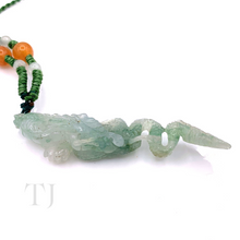 Load image into Gallery viewer, Natural Burmese Jade Adjustable Necklace