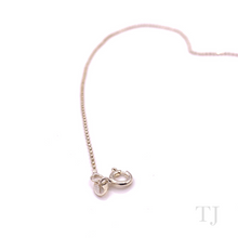 Load image into Gallery viewer, Sterling Silver Anklet with Moon Charm